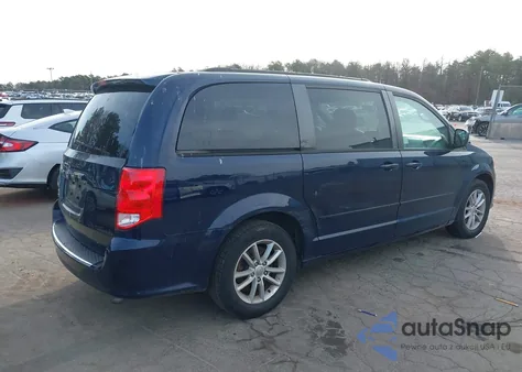 2013 Dodge Grand Caravan Sxt из США, поврежденный, VIN 2C4RDGCG8DR741540